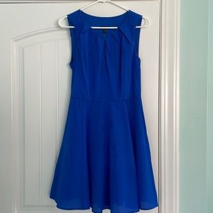 Express Bright Blue Dress